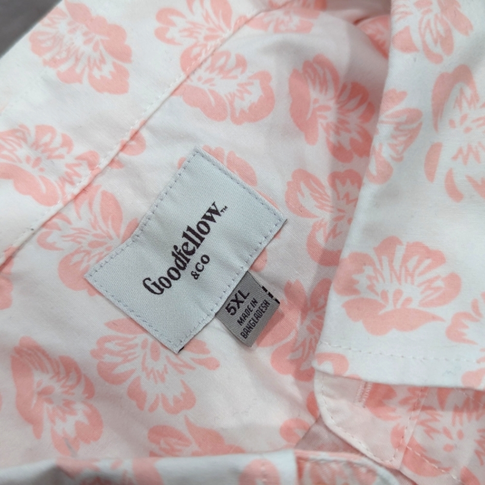 Goodfellow floral button shirt size 5X
